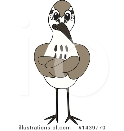Sandpiper Mascot Clipart #1439770 by Toons4Biz