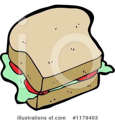Sandwich Clipart #1179403 by lineartestpilot