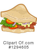 Sandwich Clipart #1294605 by BNP Design Studio