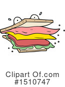 Sandwich Clipart #1510747 by lineartestpilot