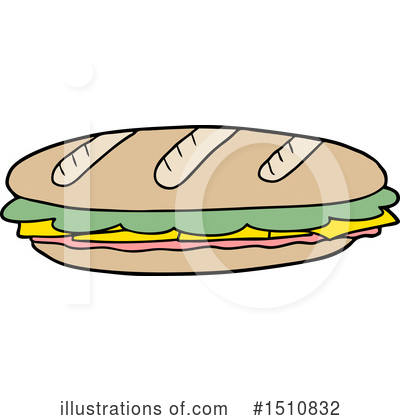 Sandwich Clipart #1510832 by lineartestpilot