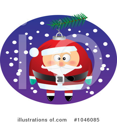 Royalty-Free (RF) Santa Clipart Illustration by toonaday - Stock Sample #1046085