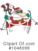 Santa Clipart #1046096 by toonaday