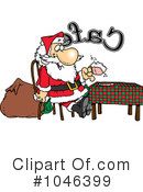 Santa Clipart #1046399 by toonaday