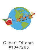 Santa Clipart #1047286 by Hit Toon