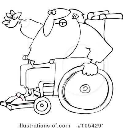 Wheelchair Clipart #1054291 by djart