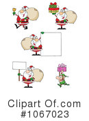 Santa Clipart #1067023 by Hit Toon