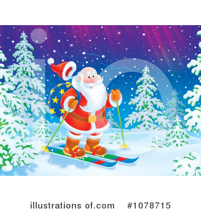 Royalty-Free (RF) Santa Clipart Illustration by Alex Bannykh - Stock Sample #1078715