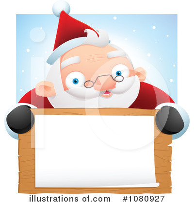 Royalty-Free (RF) Santa Clipart Illustration by Qiun - Stock Sample #1080927