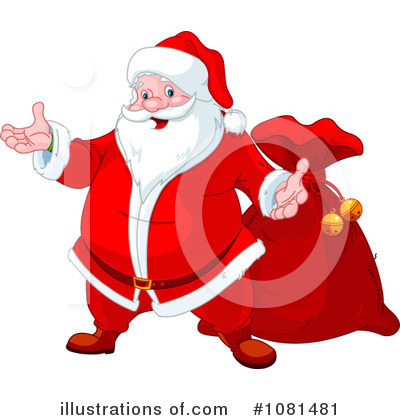 Santas Sack Clipart #1081481 by Pushkin