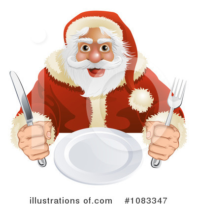 Royalty-Free (RF) Santa Clipart Illustration by AtStockIllustration - Stock Sample #1083347