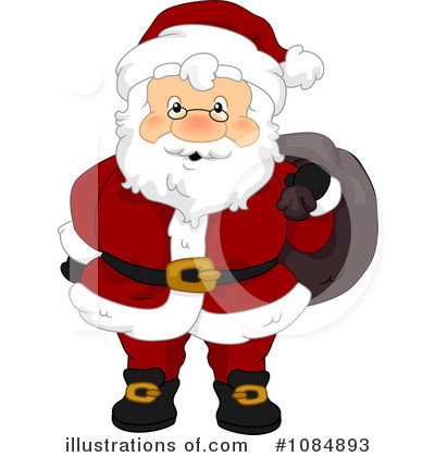 Royalty-Free (RF) Santa Clipart Illustration by BNP Design Studio - Stock Sample #1084893