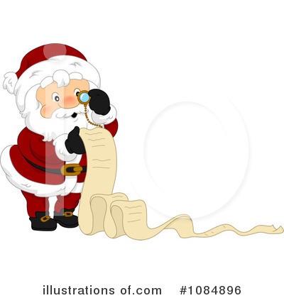 Royalty-Free (RF) Santa Clipart Illustration by BNP Design Studio - Stock Sample #1084896