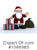 Santa Clipart #1086983 by KJ Pargeter