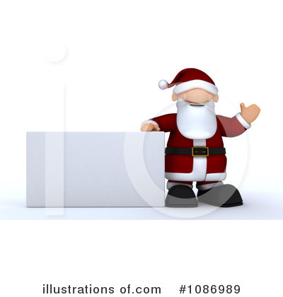 Royalty-Free (RF) Santa Clipart Illustration by KJ Pargeter - Stock Sample #1086989