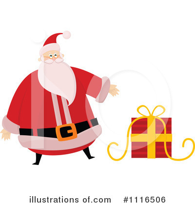 Santa Claus Clipart #1116506 by lineartestpilot