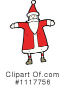 Santa Clipart #1117756 by lineartestpilot