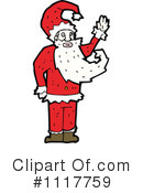 Santa Clipart #1117759 by lineartestpilot