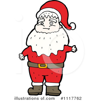 Santa Claus Clipart #1117762 by lineartestpilot