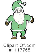Santa Clipart #1117765 by lineartestpilot