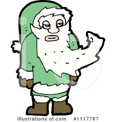 Santa Claus Clipart #1117767 by lineartestpilot