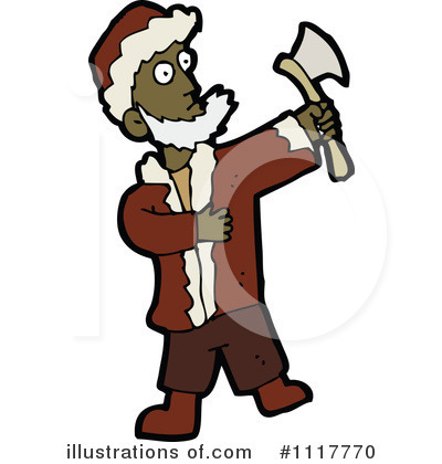 Santa Claus Clipart #1117770 by lineartestpilot