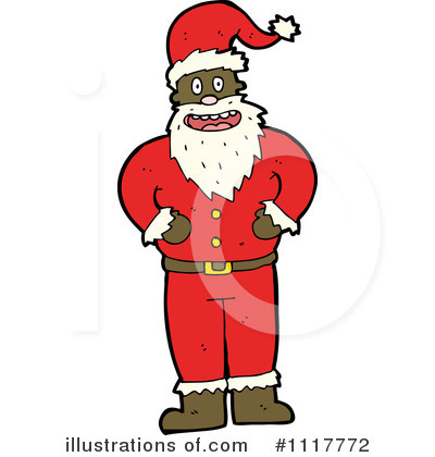 Santa Claus Clipart #1117772 by lineartestpilot