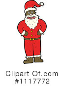 Santa Clipart #1117772 by lineartestpilot