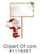 Santa Clipart #1118367 by AtStockIllustration