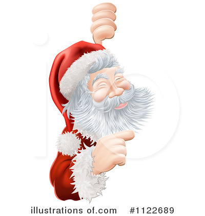 Royalty-Free (RF) Santa Clipart Illustration by AtStockIllustration - Stock Sample #1122689