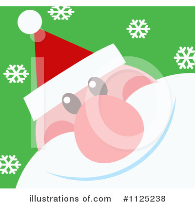 Royalty-Free (RF) Santa Clipart Illustration by Hit Toon - Stock Sample #1125238