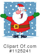 Santa Clipart #1125241 by Hit Toon