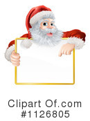 Santa Clipart #1126805 by AtStockIllustration