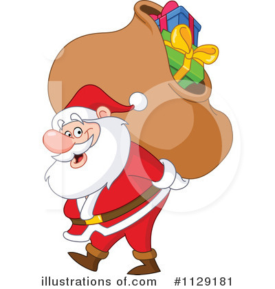 Royalty-Free (RF) Santa Clipart Illustration by yayayoyo - Stock Sample #1129181