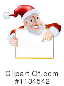 Santa Clipart #1134542 by AtStockIllustration