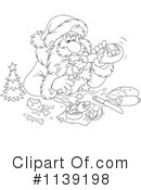 Santa Clipart #1139198 by Alex Bannykh