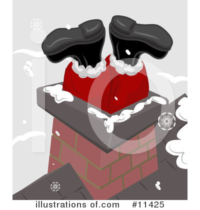Royalty-Free (RF) Santa Clipart Illustration by AtStockIllustration - Stock Sample #11425