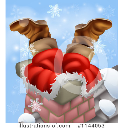 Santa Clipart #1144053 by AtStockIllustration