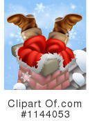 Santa Clipart #1144053 by AtStockIllustration