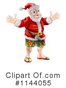 Santa Clipart #1144055 by AtStockIllustration