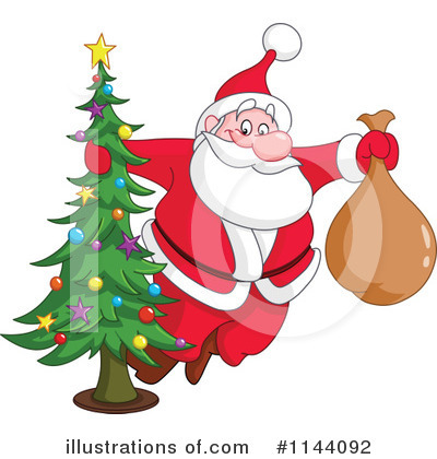 Christmas Tree Clipart #1144092 by yayayoyo