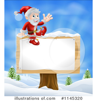 Royalty-Free (RF) Santa Clipart Illustration by AtStockIllustration - Stock Sample #1145320