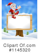 Santa Clipart #1145320 by AtStockIllustration