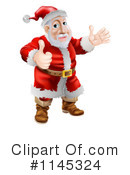 Santa Clipart #1145324 by AtStockIllustration