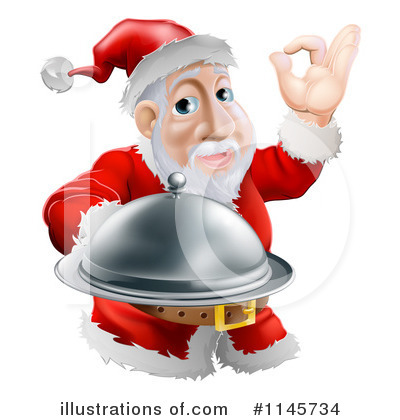 Royalty-Free (RF) Santa Clipart Illustration by AtStockIllustration - Stock Sample #1145734