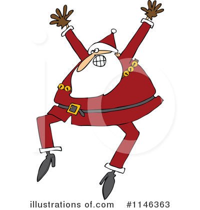 Royalty-Free (RF) Santa Clipart Illustration by djart - Stock Sample #1146363