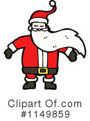 Santa Clipart #1149859 by lineartestpilot