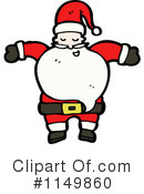 Santa Clipart #1149860 by lineartestpilot