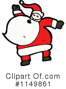 Santa Clipart #1149861 by lineartestpilot