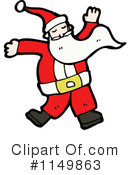 Santa Clipart #1149863 by lineartestpilot